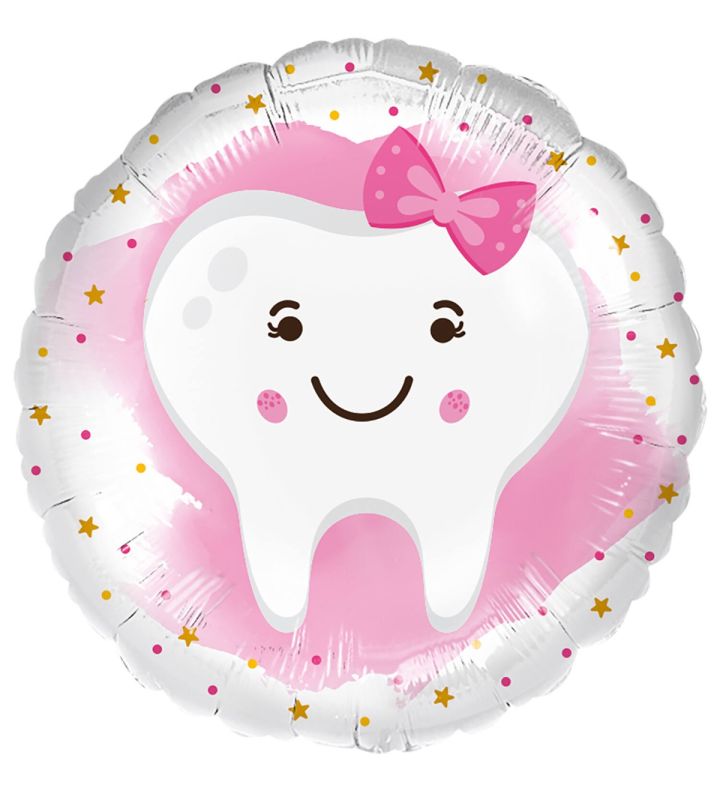 18" Mrs Tooth Foil Balloon