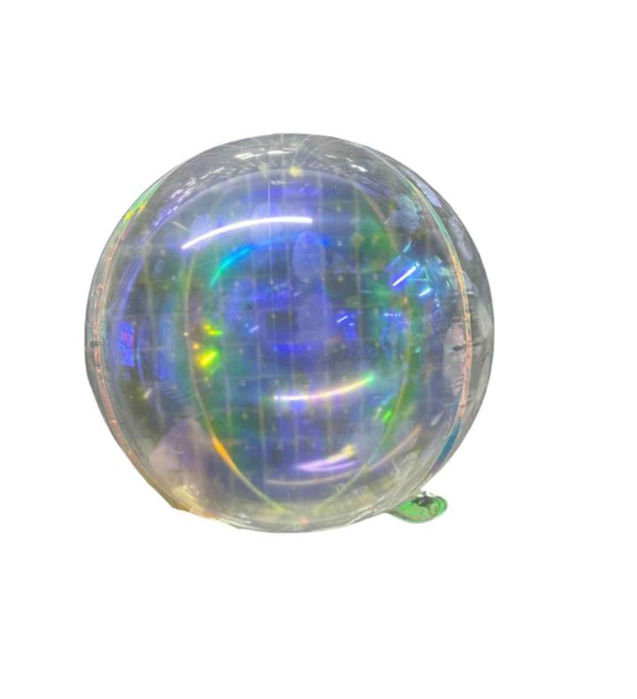 10" Bamboo Party Dazzle 4D Round