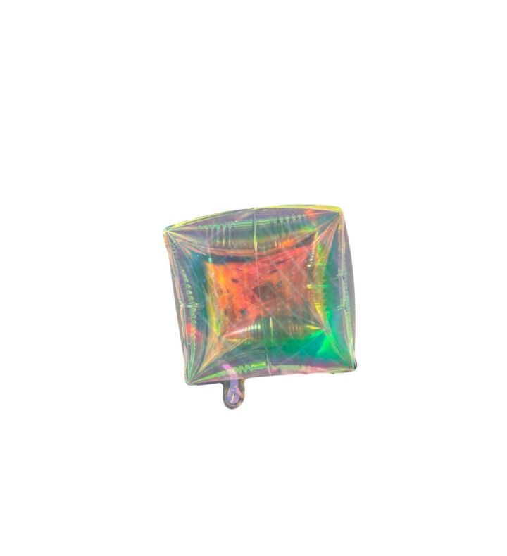 10" Bamboo Party Dazzle 4D Square
