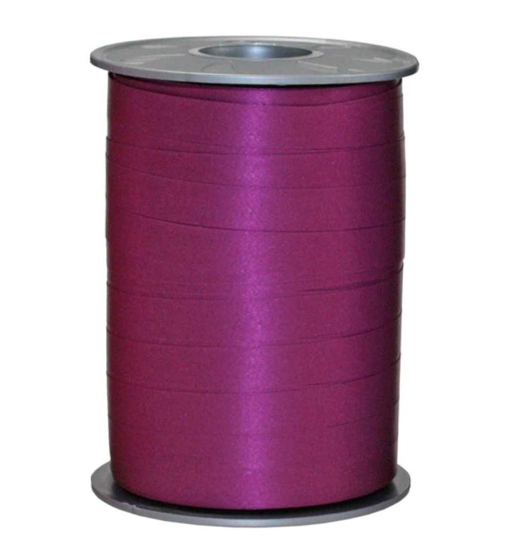 10mm x 200m Curling Ribbon - Opak Crimson