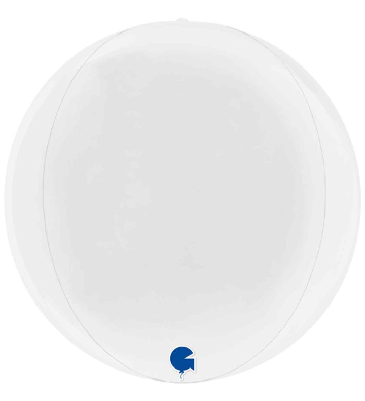 11" White Globe 4D