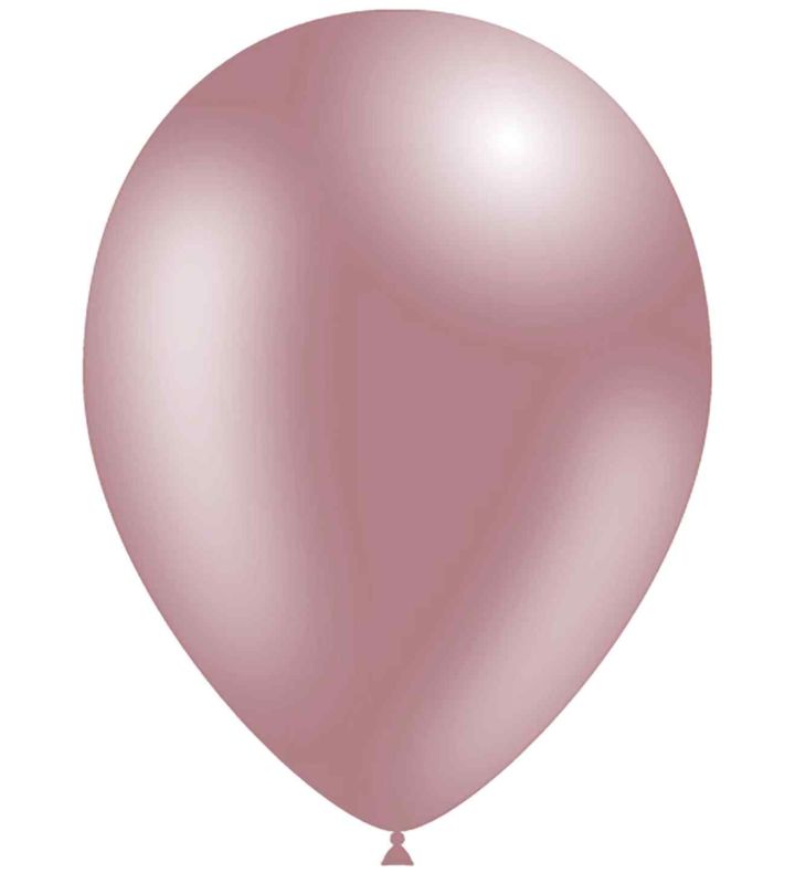 11" Decotex Fashion Solid Vintage Rose 111 Latex Balloons 50ct