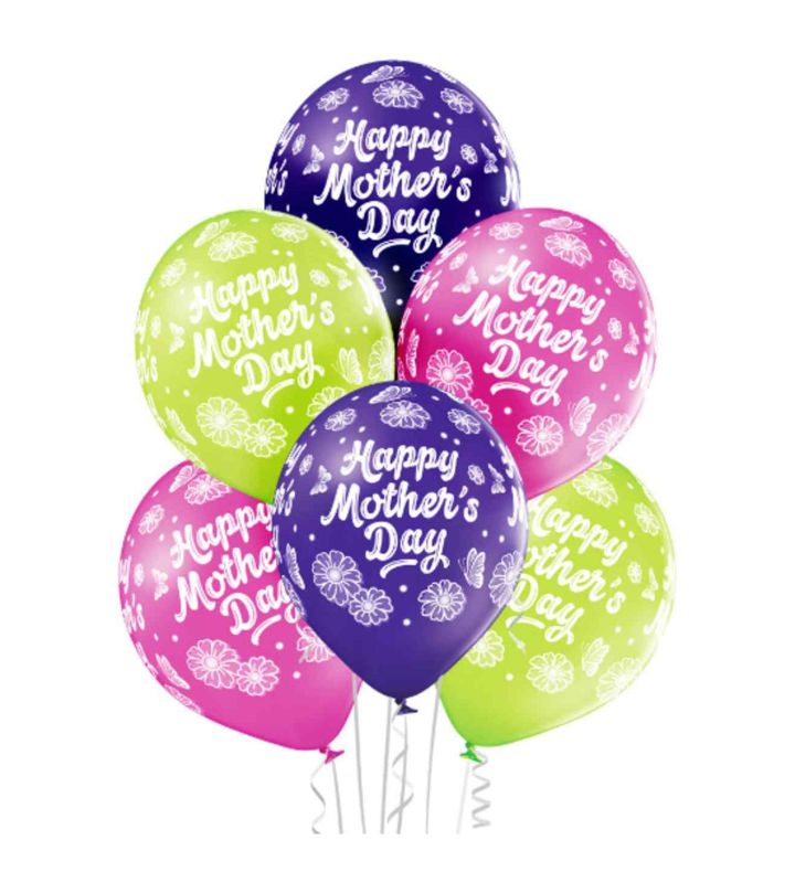12" Belbal Happy Mother's Day 6ct.
