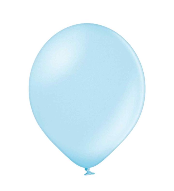 11" Belbal Metallic Light Blue 50ct