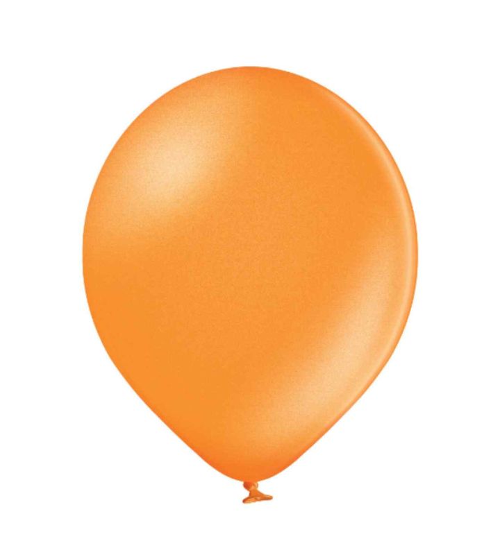 11" Belbal Metallic Bright Orange 50ct