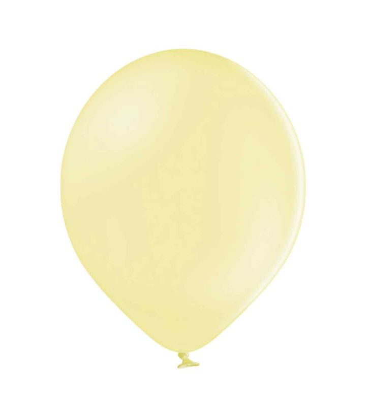 5" Belbal Pastel Lemon Latex 100ct.