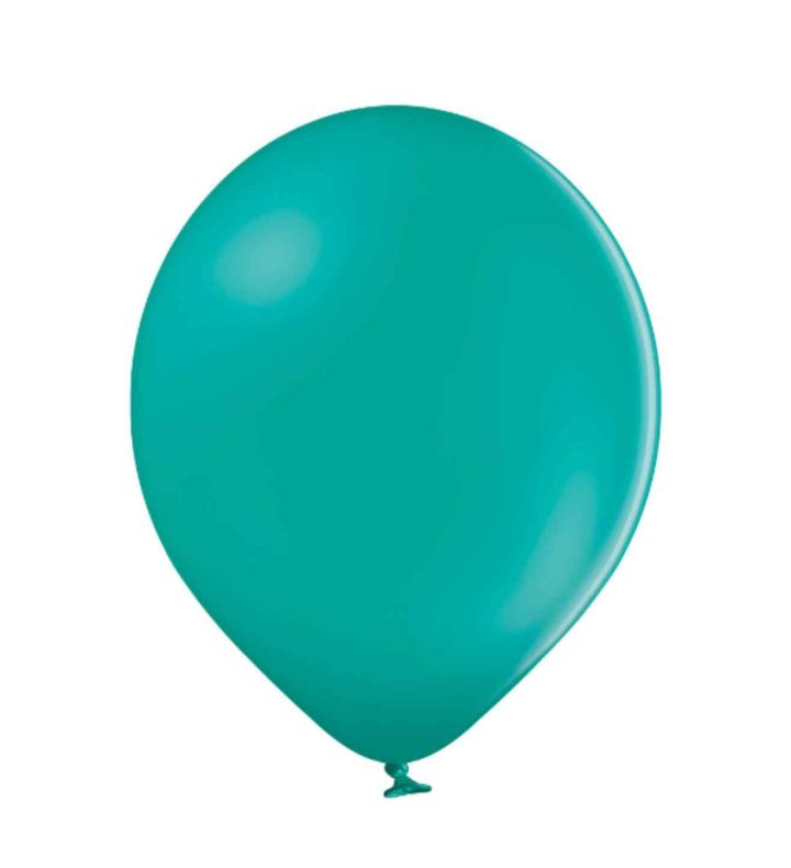 12" Belbal Pastel Turquoise Latex 100ct.