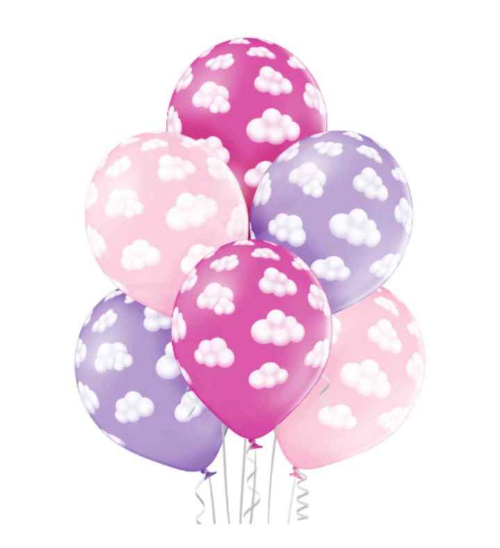 12" Belbal Fluffy Clouds Girl 6ct.