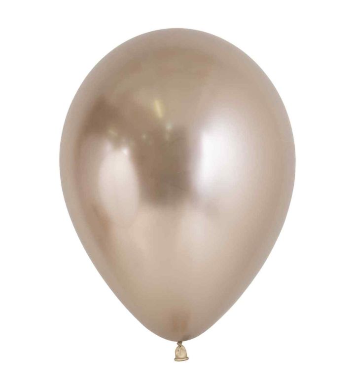 12" Sempertex Reflex Champagne 971 Latex Balloons 50ct
