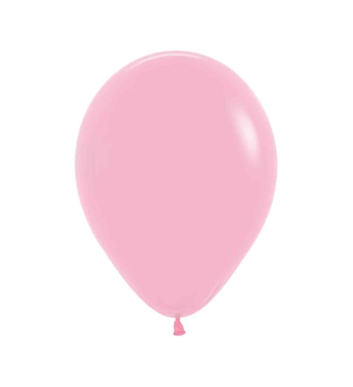 12" Sempertex Fashion Solid Pink 009 Latex Balloons 50ct