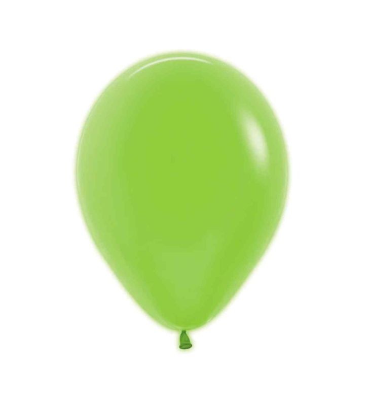 12" Sempertex Neon Solid Green 230 Latex Balloons 50ct