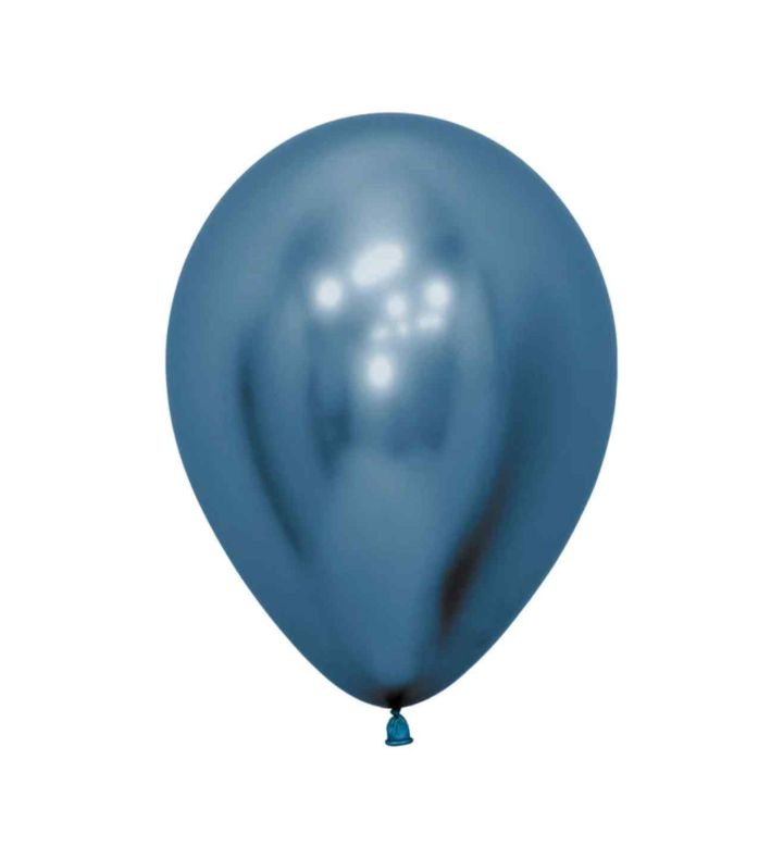 12" Sempertex Reflex Blue 940 Latex Balloons 50ct