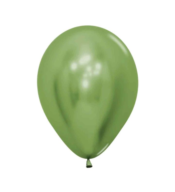 12" Sempertex Reflex Lime Green 931 Latex Balloons 50ct