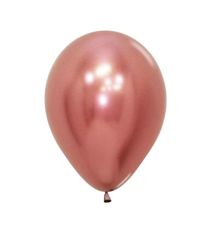 12" Sempertex Reflex Rose Gold 968 Latex Balloons 50ct