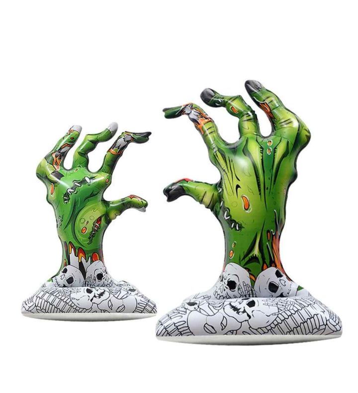 122cm Bamboo Party Zombie Hand Foil Balloon