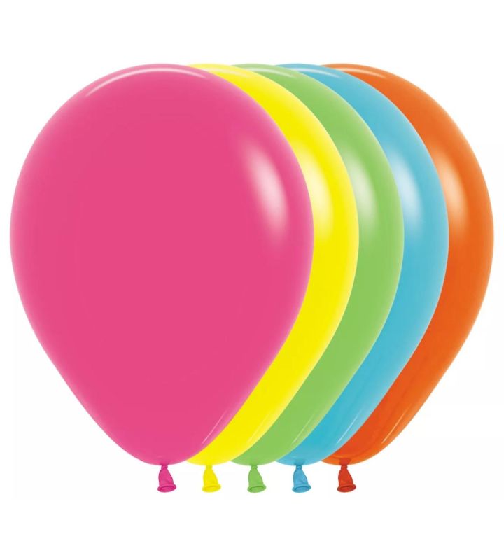 12" Sempertex Fashion Tropical Assorted 002 Latex Balloons 50ct