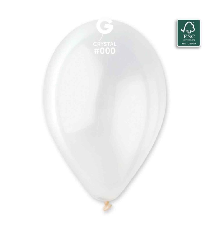 13" Gemar Crystal Latex Balloons 50ct