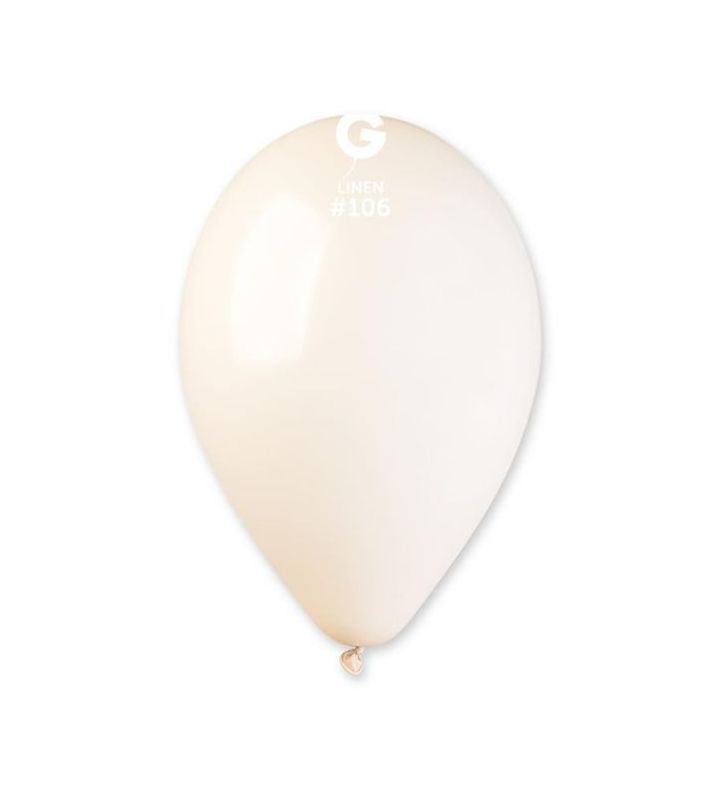 13" Gemar Linen 106 Latex Balloons 50ct