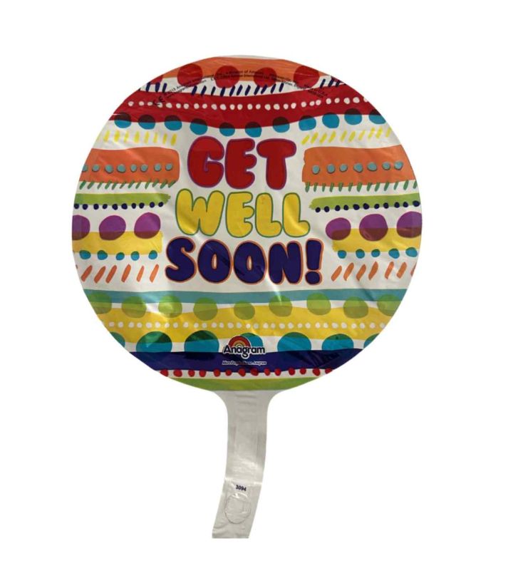 Mini Get Well Soon Anagram Foil Balloon