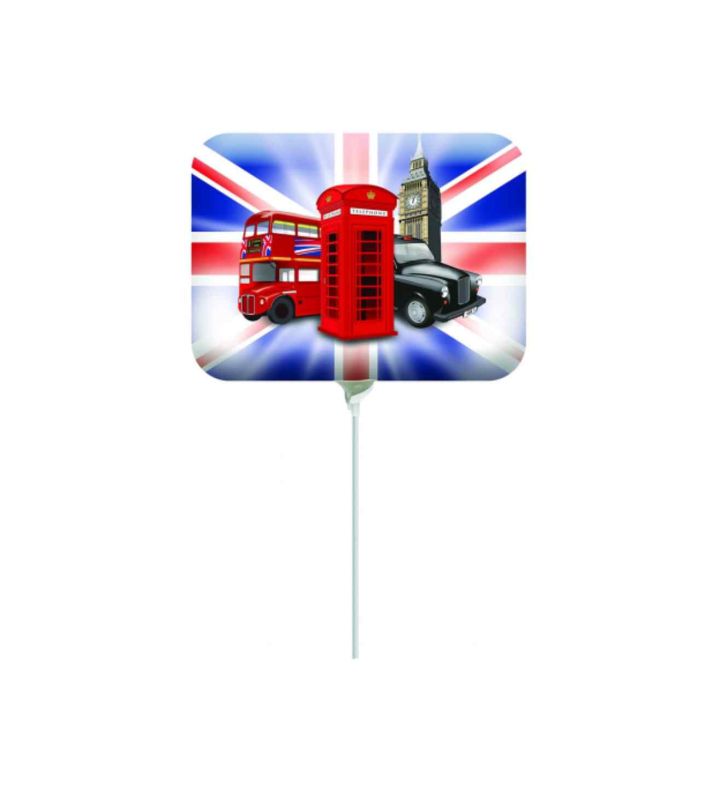 Mini London Icons Anagram Foil Balloon