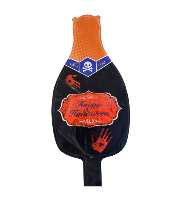 Mini Halloween Bottle Bamboo Party Foil Balloon
