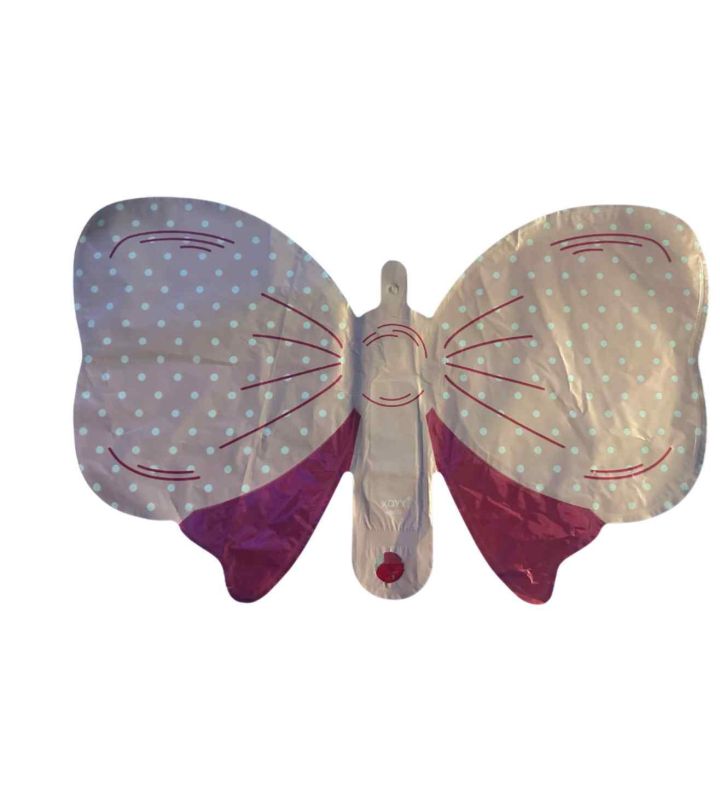 Mini Bow Pink Bamboo Party Foil Balloon
