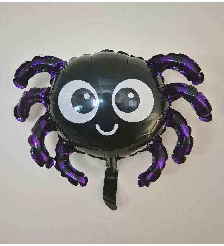 Mini Halloween Spider Flexmetal Foil Balloon