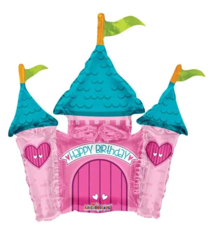 Mini Princess Castle Foil Balloon
