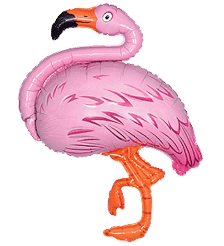 Mini Flamingo Foil Balloon