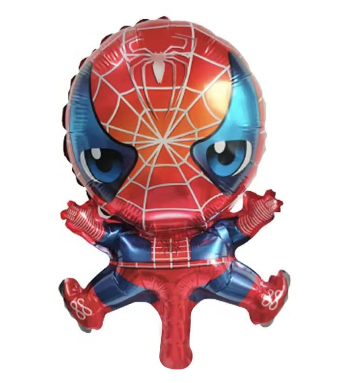 Mini Red Spider Character Foil Balloon