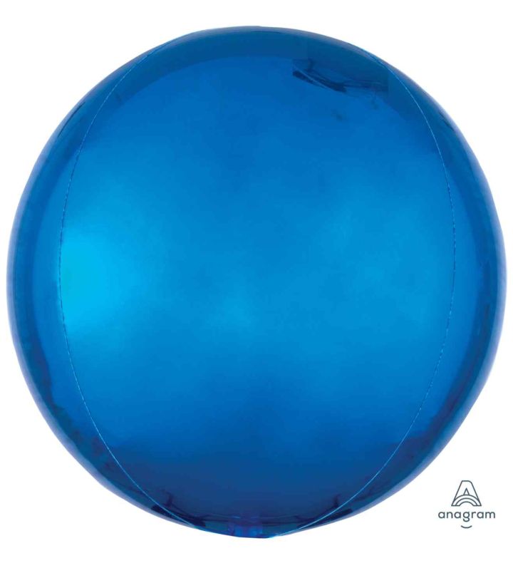 15" Blue Orbz 3PC