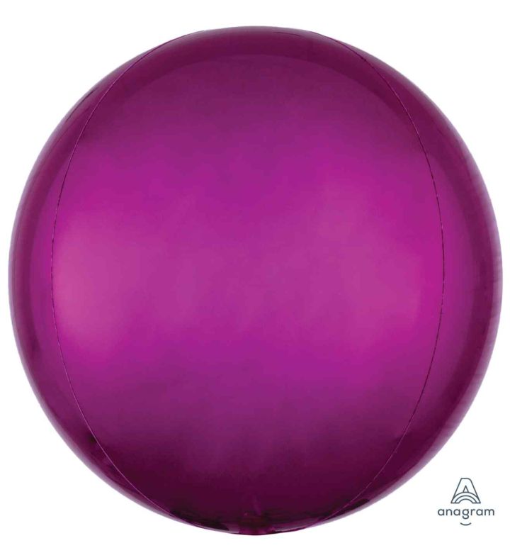 15" Bright Pink Orbz 3PC