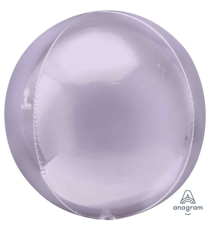 15" Pastel Lilac Orbz 3PC