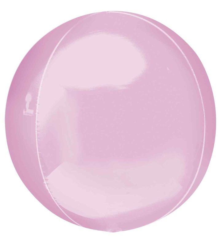 15" Pastel Pink Orbz 1PC