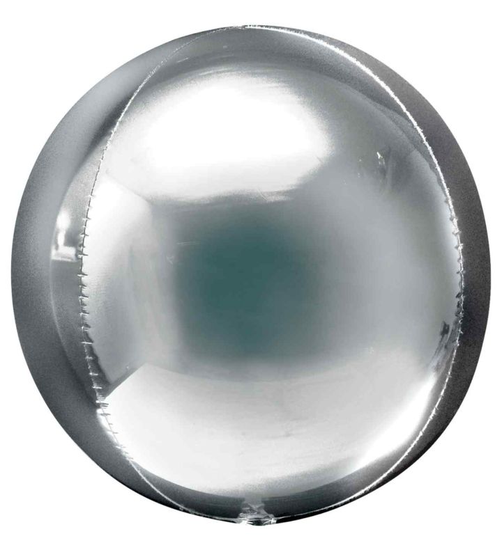 15" Silver Orbz 3PC