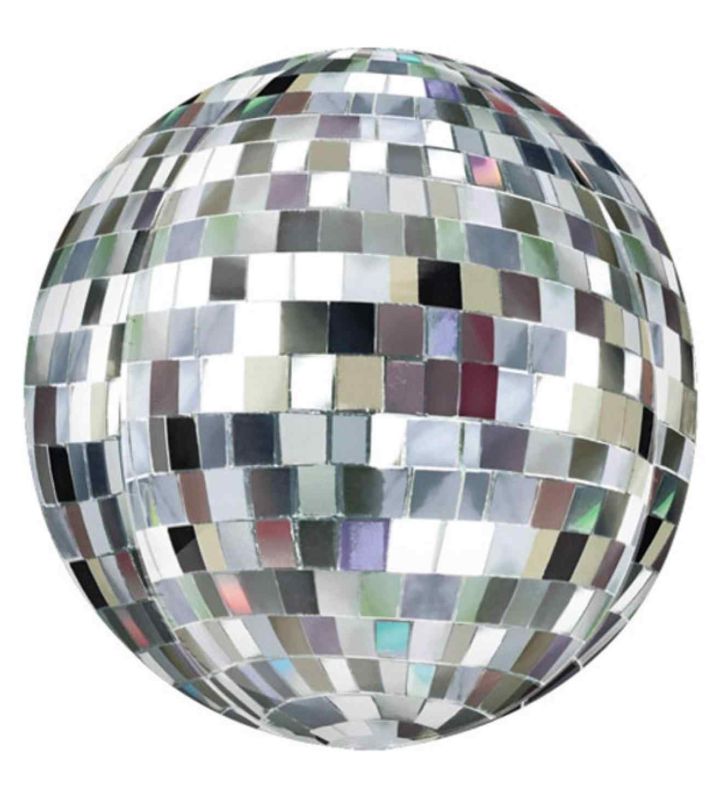 16" Orbz Disco Ball Anagram Foil Balloon