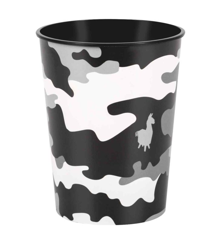 16oz Unique Party Fortnite Camo Plastic Cup