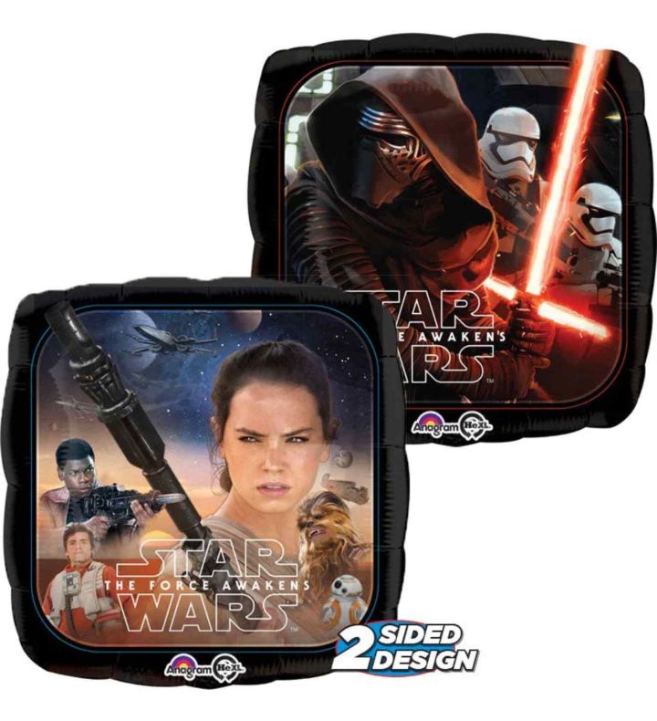 17" Anagram Star Wars The Force Awakens Foil Balloon