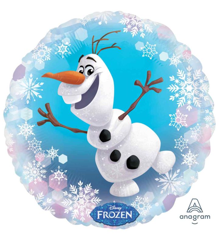 18" Frozen Olaf Foil Balloon