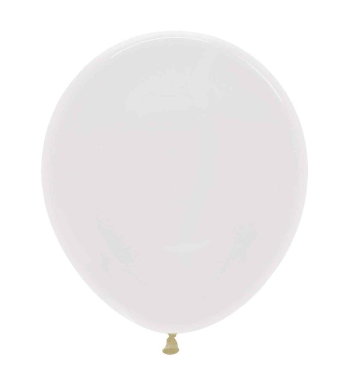 18" Sempertex Crystal Clear 390 Latex Balloons 25ct