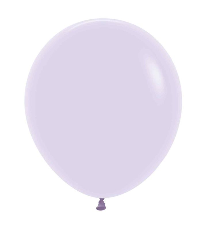 18" Sempertex Pastel Matte Lilac 650 Latex Balloons 25ct