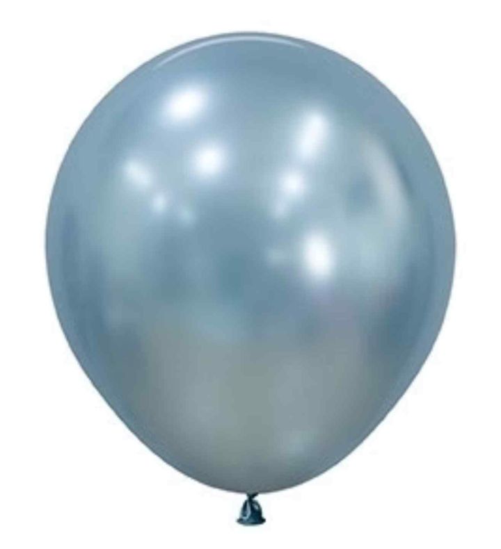 18" Sempertex Silk Artic Blue 839 Latex Balloon 15ct