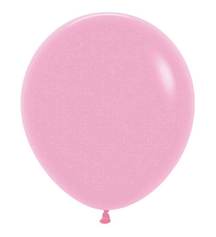 18" Sempertex Pink 009 Latex Balloons 25ct