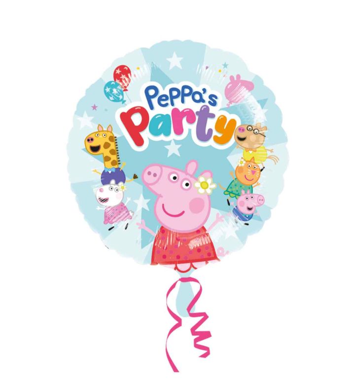18" Amscan Peppa Pig Round Foil