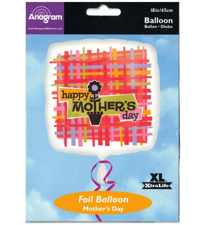 18" Anagram happy Mother's day Foil Balloon