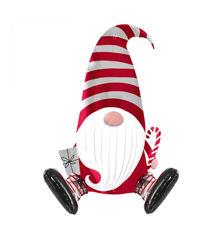 18" Christmas Gonk Sitting Foil Balloon Balloon