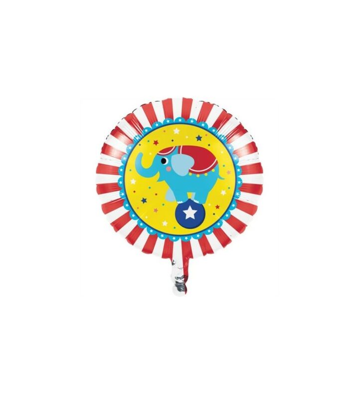 18" Circus Elephant Foil Balloon