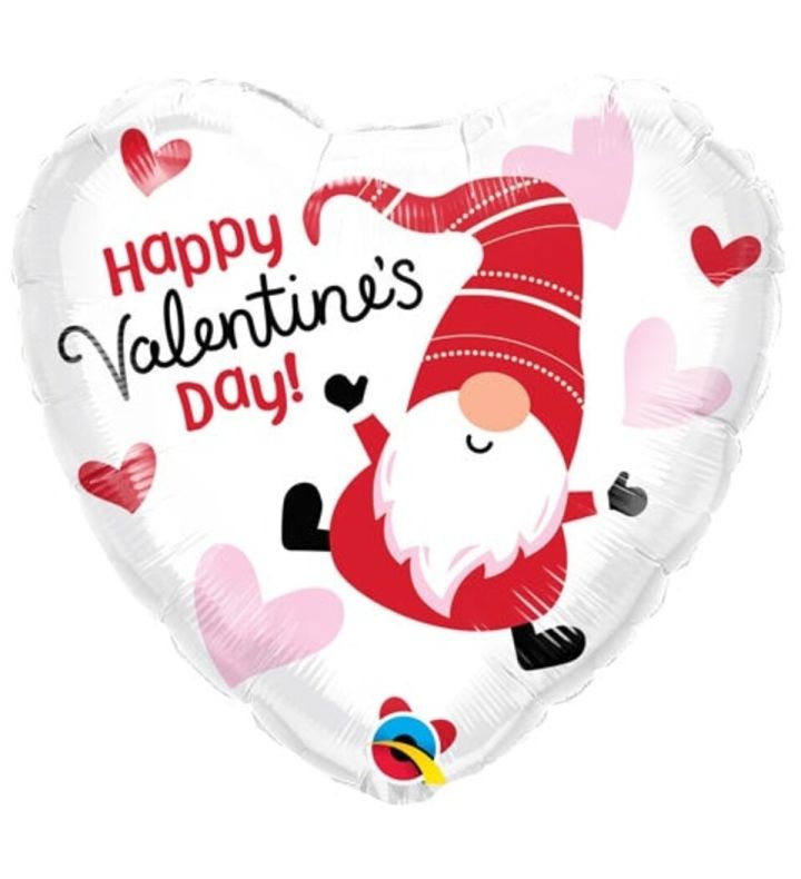 18" Happy Valentines Day Gonk Foil Balloon