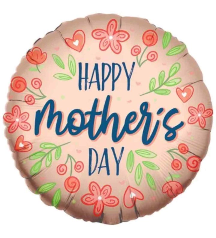 18" Kaleidoscope Happy Mother's Day Foil Balloon
