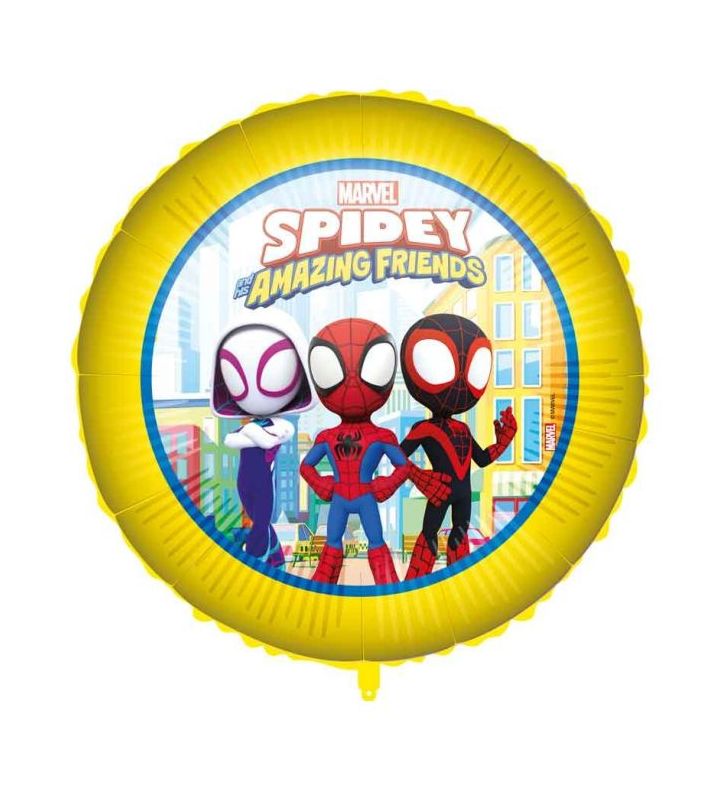 18" Spidey and his Amazing Friends Marvel Foil Balloon